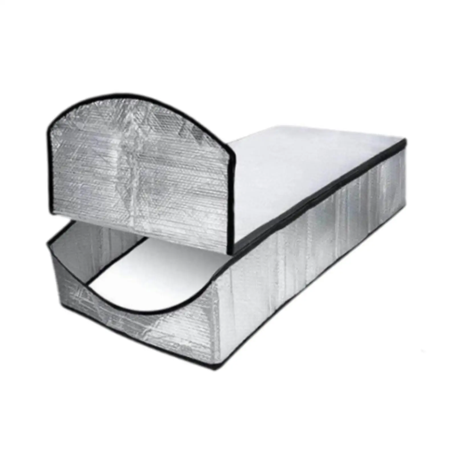 Attic Door Insulation Cover Aluminum Foil for Pull Down Stairs Dust Cover