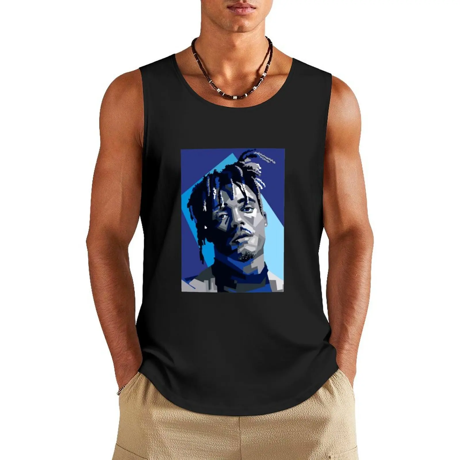

Рэпер Juicez Tank Top Мужской жилет футболки для мужчин спортивная мужская одежда