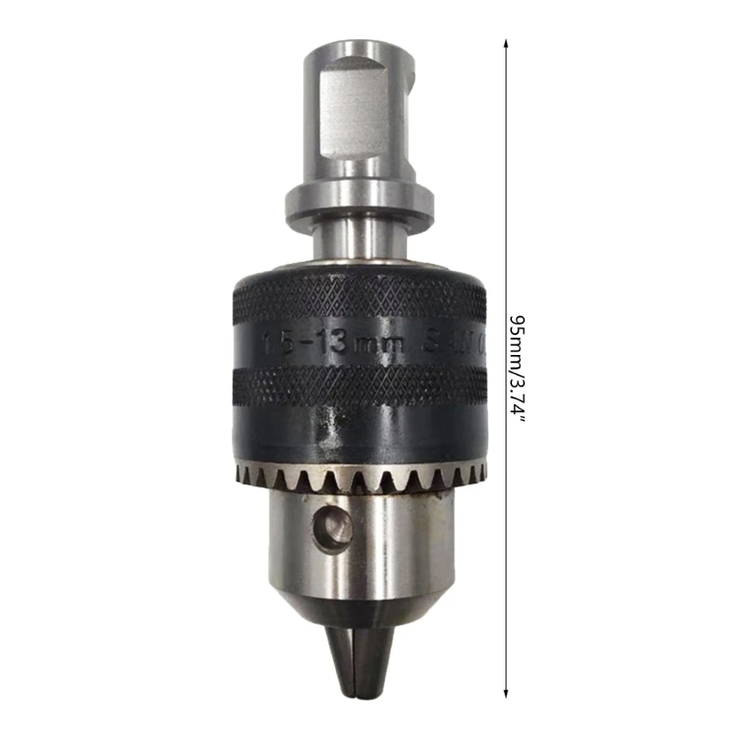 Adaptateur mandrin perceuse solide pour perceuses à bras, pour les amateurs bricolage, les petits ateliers améliorent