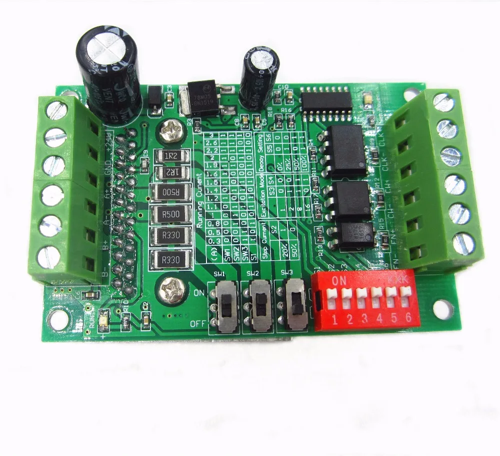 TB6560 3A stepper motor driver stepper motor driver board axis current controller 10 files new original TB6560AHQ