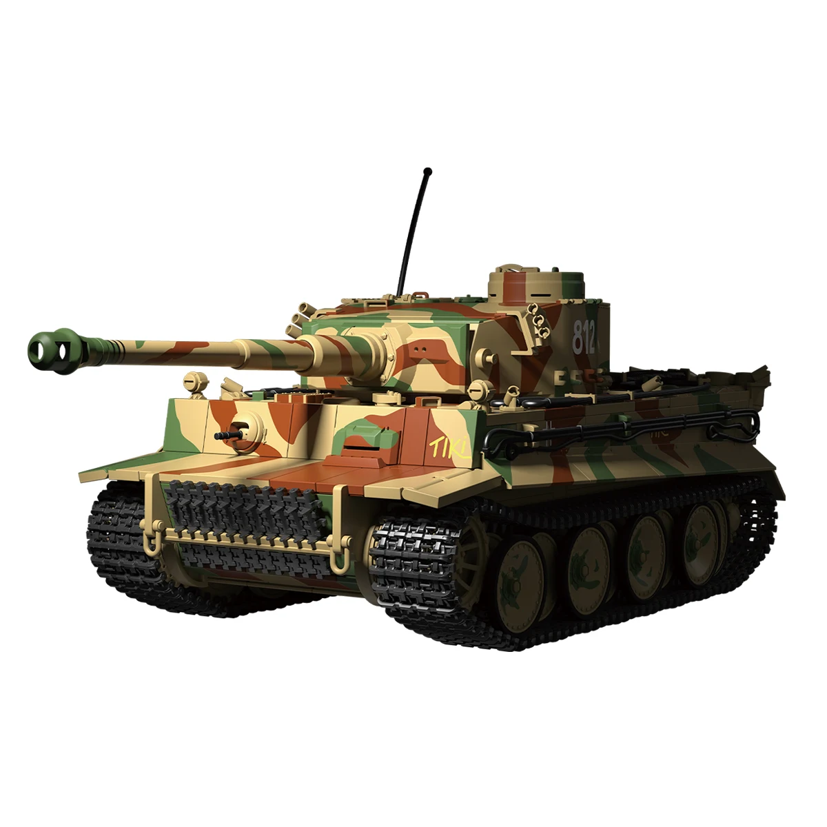 Tiger I Early Nr. 812 Sd.Kfz.181 Pz.Kpfw.VI Ausf.E Frühe Produktion 8./SS-Pz.Rgt. 2 'Das Reich' Nr. 812 Militär-Bausteine