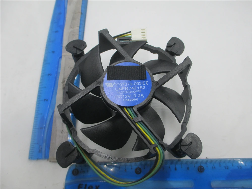 New FAN FOR Intel E97375-001 E97378-001 E97379-001 DELTA 0.6A NIDEC 0.28A FOXCONN 0.17A 1155/1150/1156 4 pin 4 line CPU fan