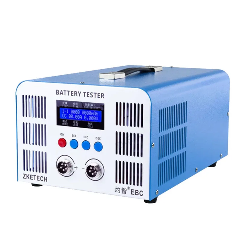 ZKE Zketech EBC-A50L 5V 50A Charge 50A Discharge Li Ion Cell Analyzer Machine EBC-A50L Lithium Battery Capacity Tester