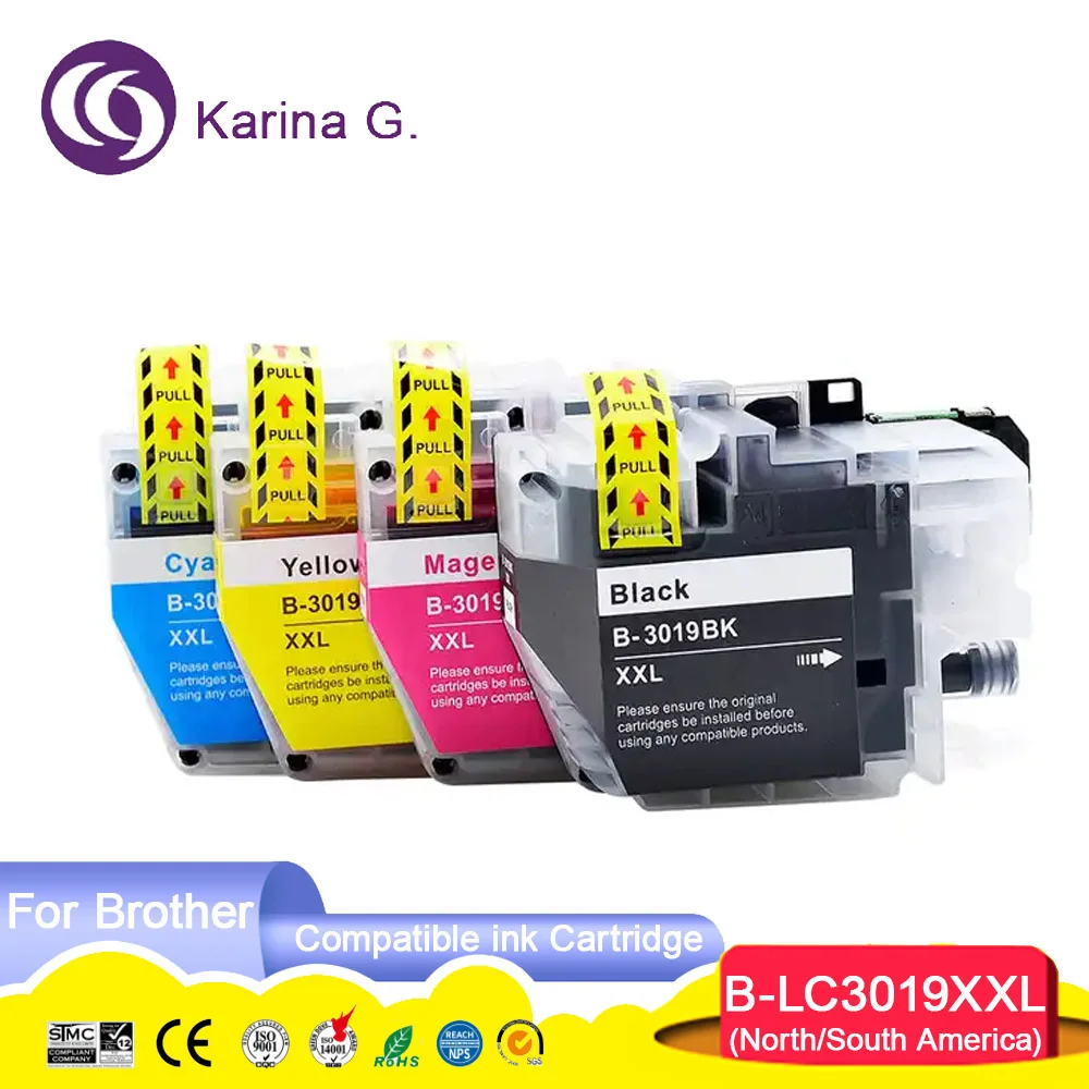 LC3019XXL LC3019 LC3019XL Premium Color Compatible InkJet Ink Cartridge for Brother MFC-J5330DW MFC-J6930DW J6730DW Printer