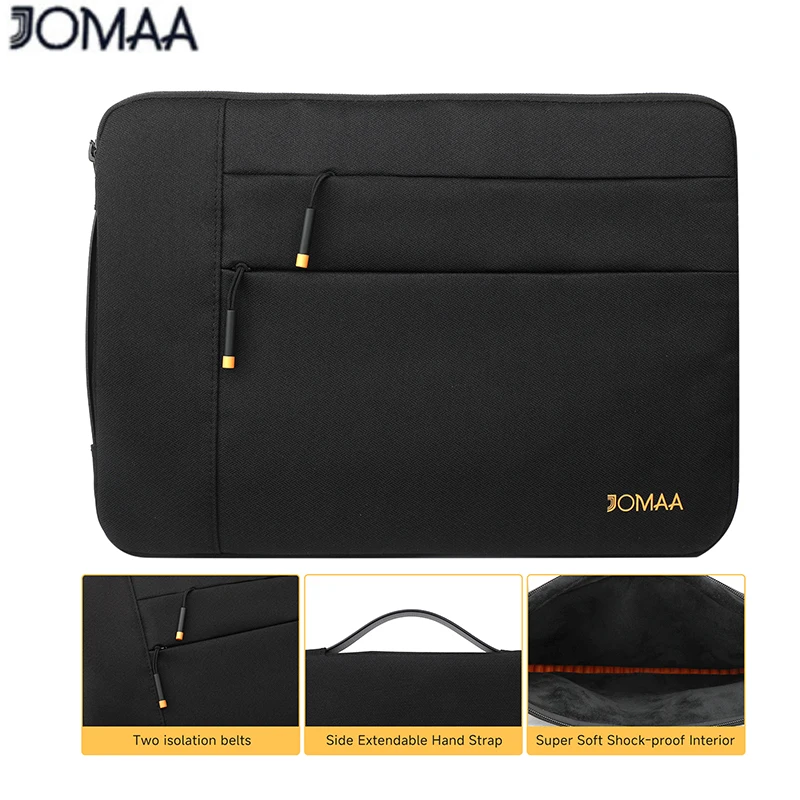 

Сумка для ноутбука JOMAA, сумка через плечо для ноутбука или планшета, прочная и водоотталкивающая сумка для ноутбука