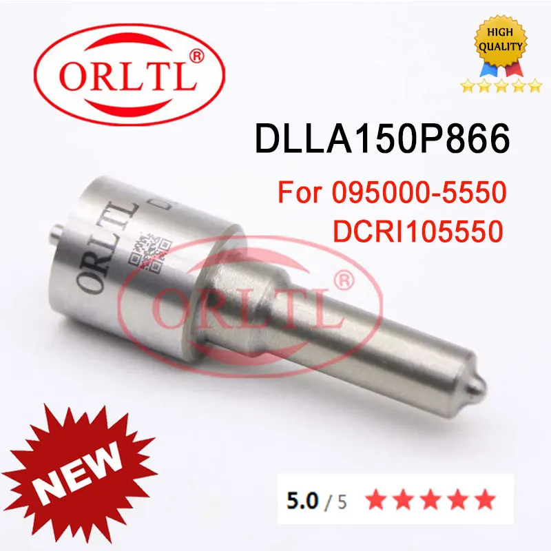 

4PCS DLLA150P866 Nozzle 093400-8660 Common Rail Black Needle DLLA 150 P 866 For Hyundai Engine Injector 095000-5550 33800-45700