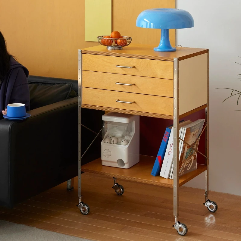 Household small apartment small dining side cabinet multi-functional locker