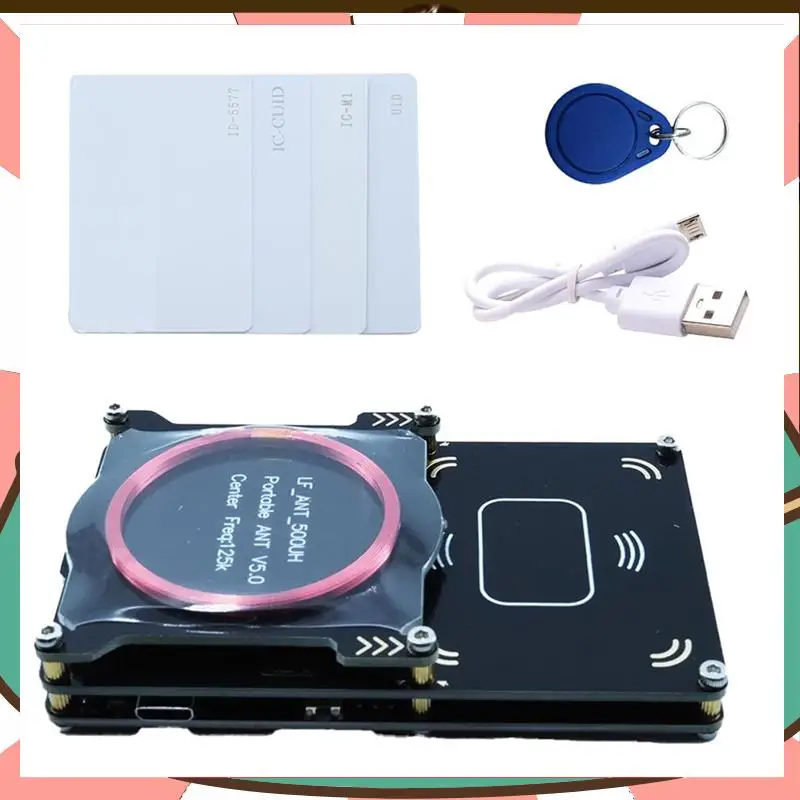 

Proxmark3 512M RFID Card Reader Burner Easy V5.0 RDV4 Memory IC ID Card Copier Duplicator Integrated Antenna Decryptor-[A59T]