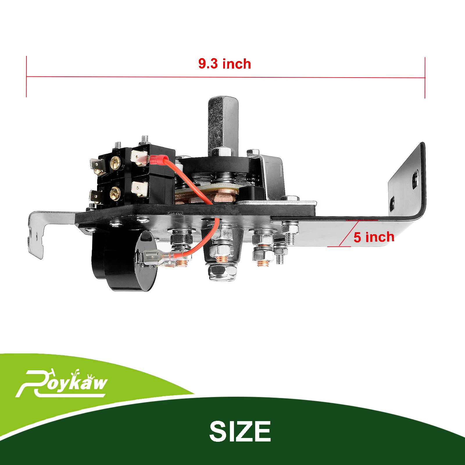 Roykaw 36 Volt Golf Cart Forward and Reverse Switch Assembly for EZGO Marathon 1989-1994.5, OEM# 25396-G2