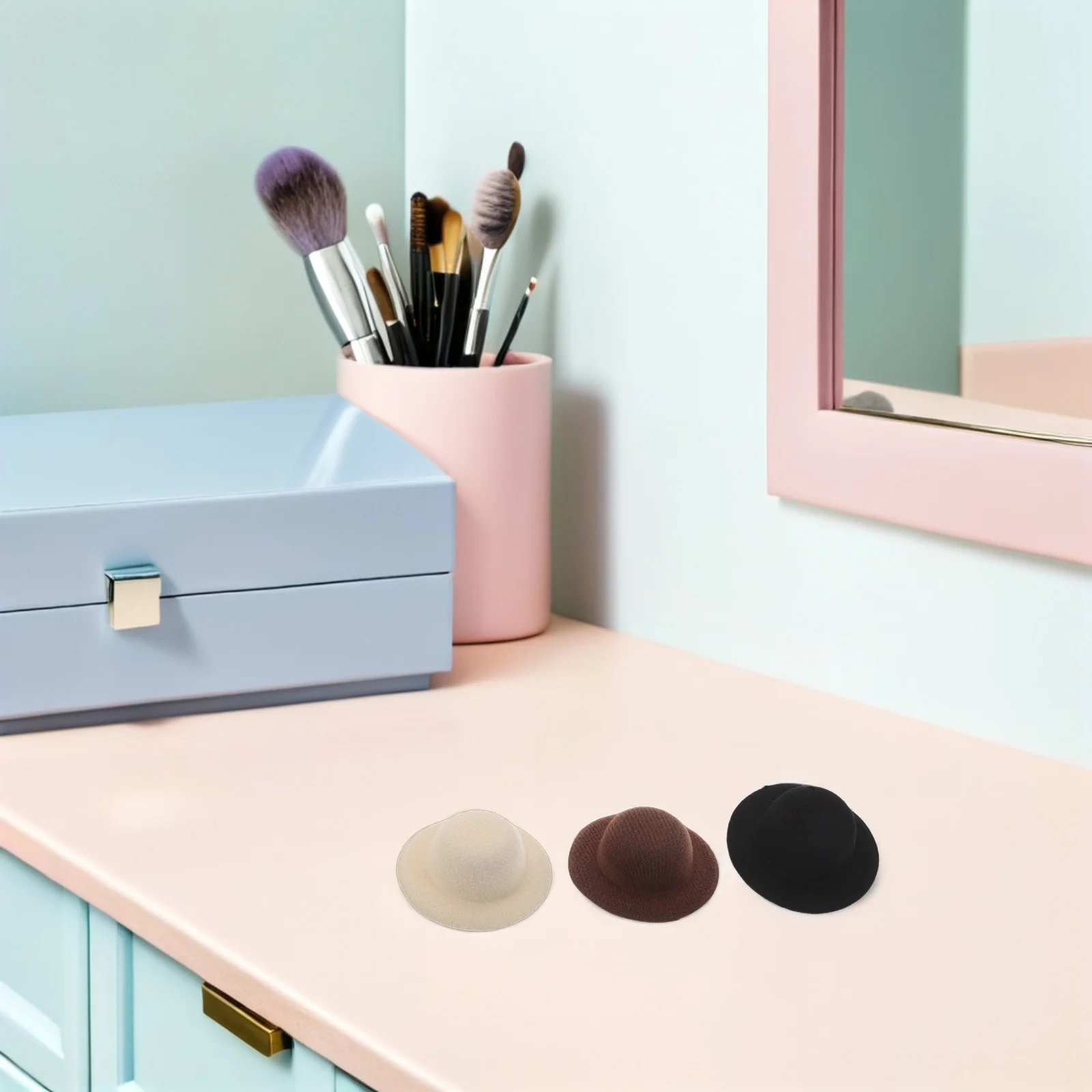 

12Pcs Mini Top Hat Hair Clips Elegant Vintage Small Hairpins for Women Secure Grip Lightweight Barrettes for Daily Wear Party