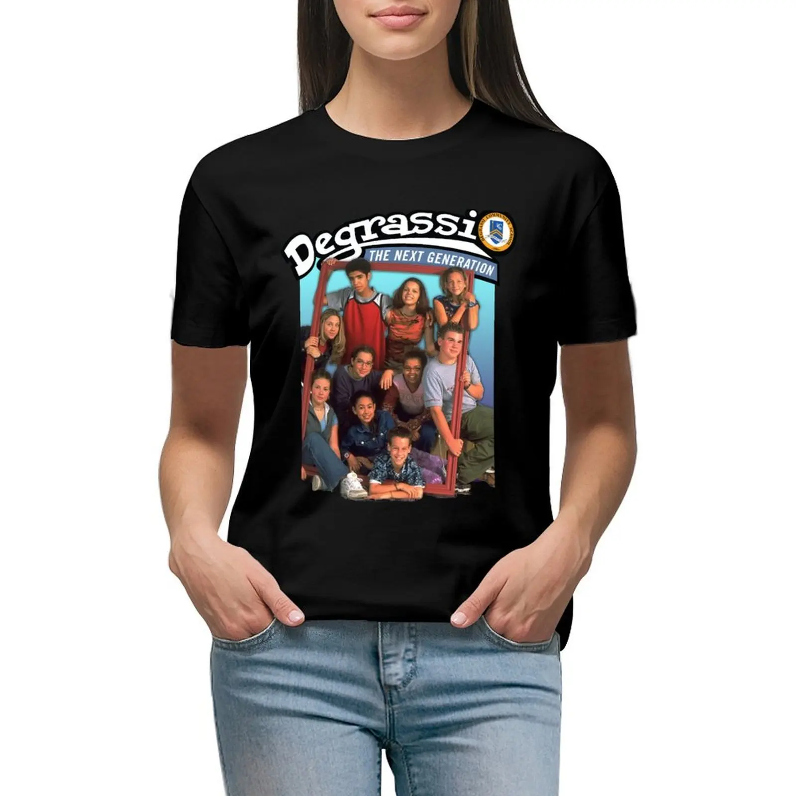 

Degrassi T-Shirt heavyweights aesthetic clothes customizeds quick drying t shirts for Women loose fit