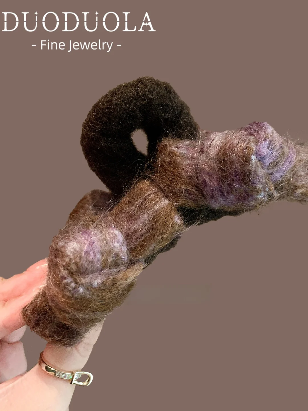 Presilha de Cabelo ande de Pelúcia com Laço Borboleta, Novo Estilo Outono Inverno, Versátil para o Dia a Dia, Presilha Tipo...