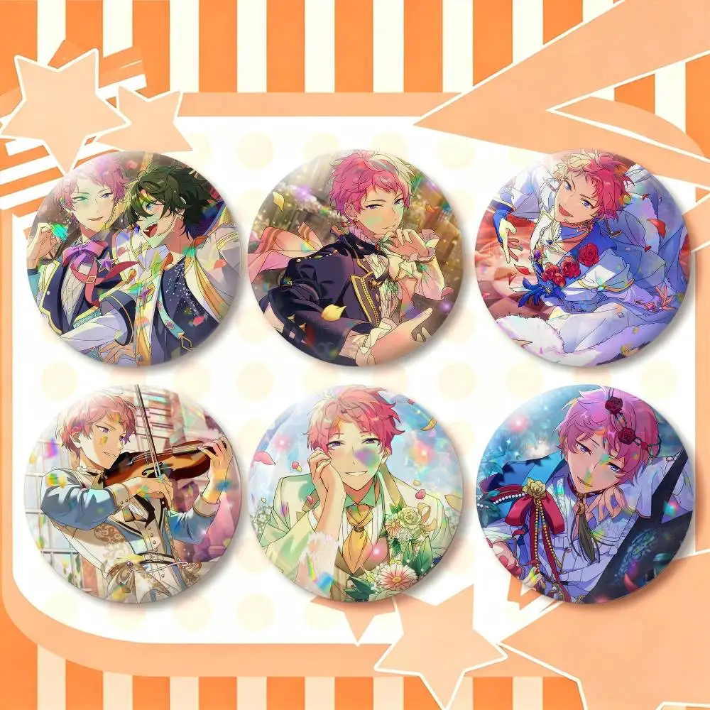 Shu Itsuki Anime Character  25mm 32mm 44mm 58mm 75mm Brooches Badges Pins for Accessories Gift