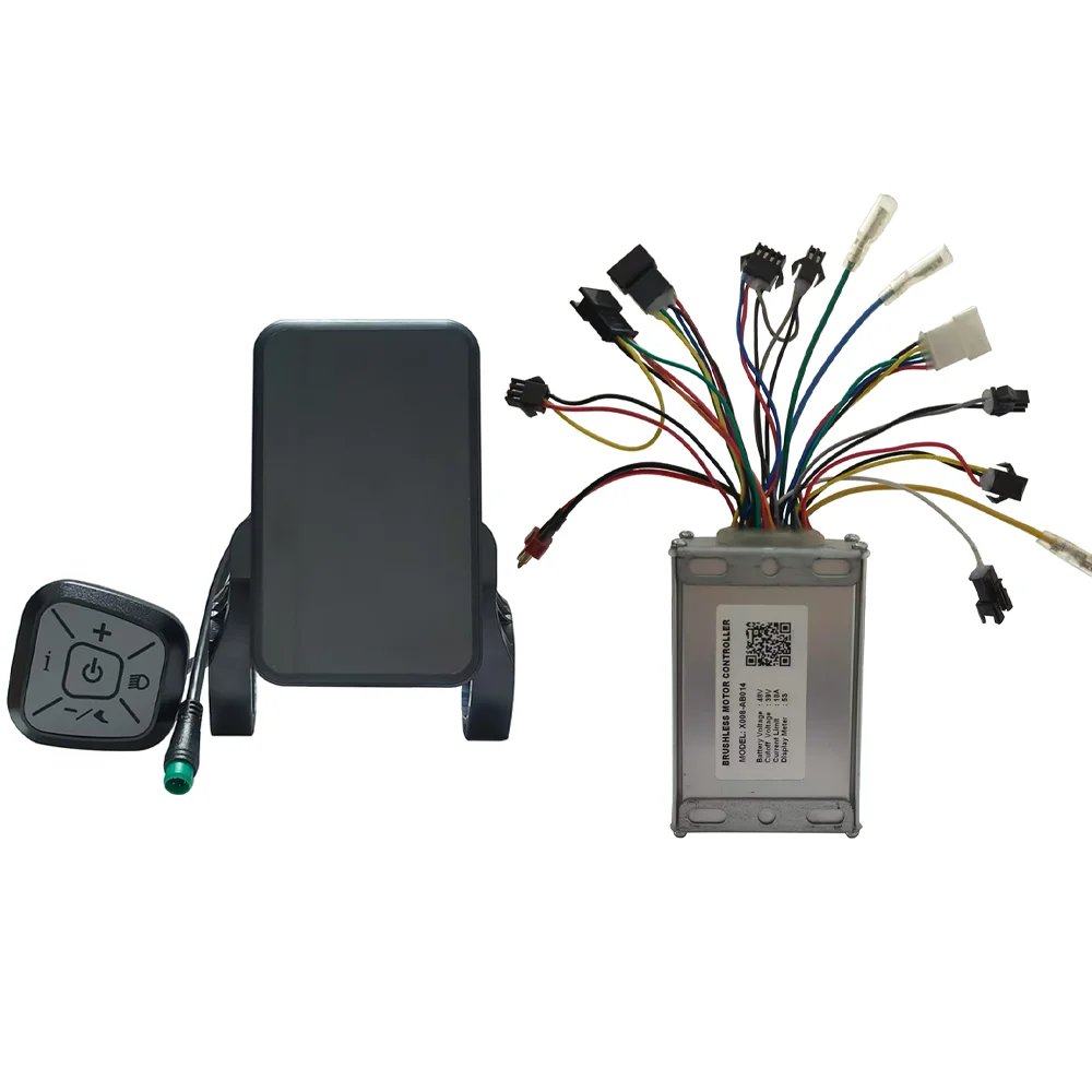 

Ebike LCD Display YL81F 36V 48V 52V Speed Control Panel Brushless Motor Controller X008-AB014 48V for 5S Bicycle Conversion Kit