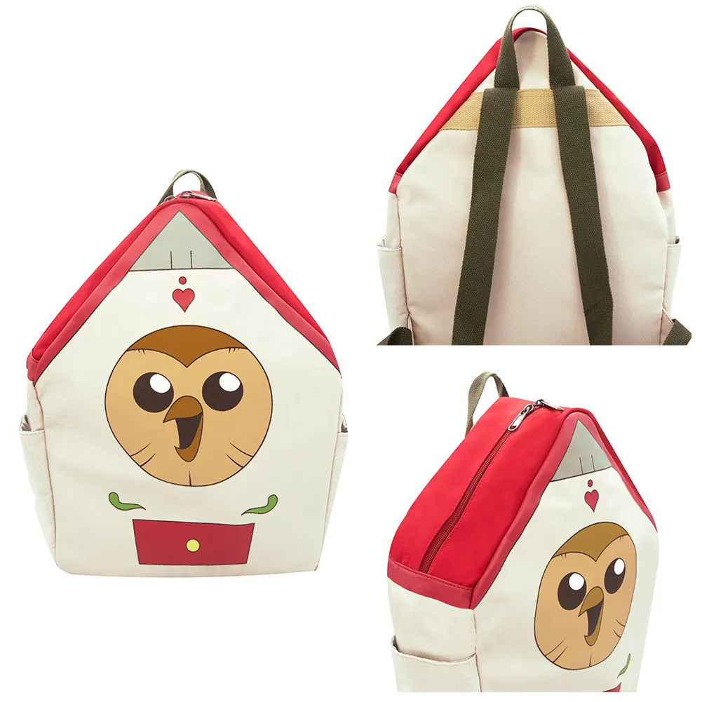 The Owl Cos House Hooty Cosplay Shoulder Bag Crossbody Canvas Kids Children Bags School Bag Messenger Coin Bag Gifts