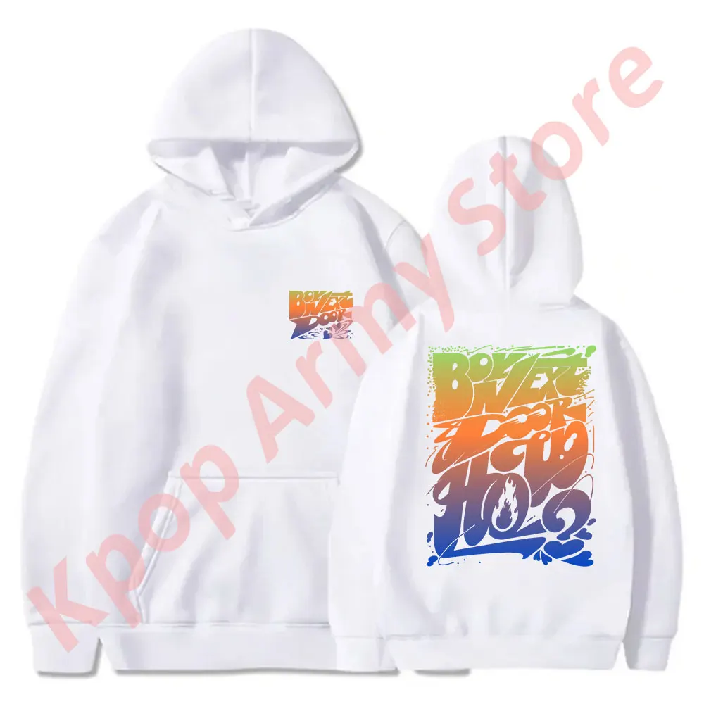 Kpop BOYNEXTDOOR HOW Merch Hoodies New Logo Hooded Sweatshirts Women Men Fashion Casual Streetwear