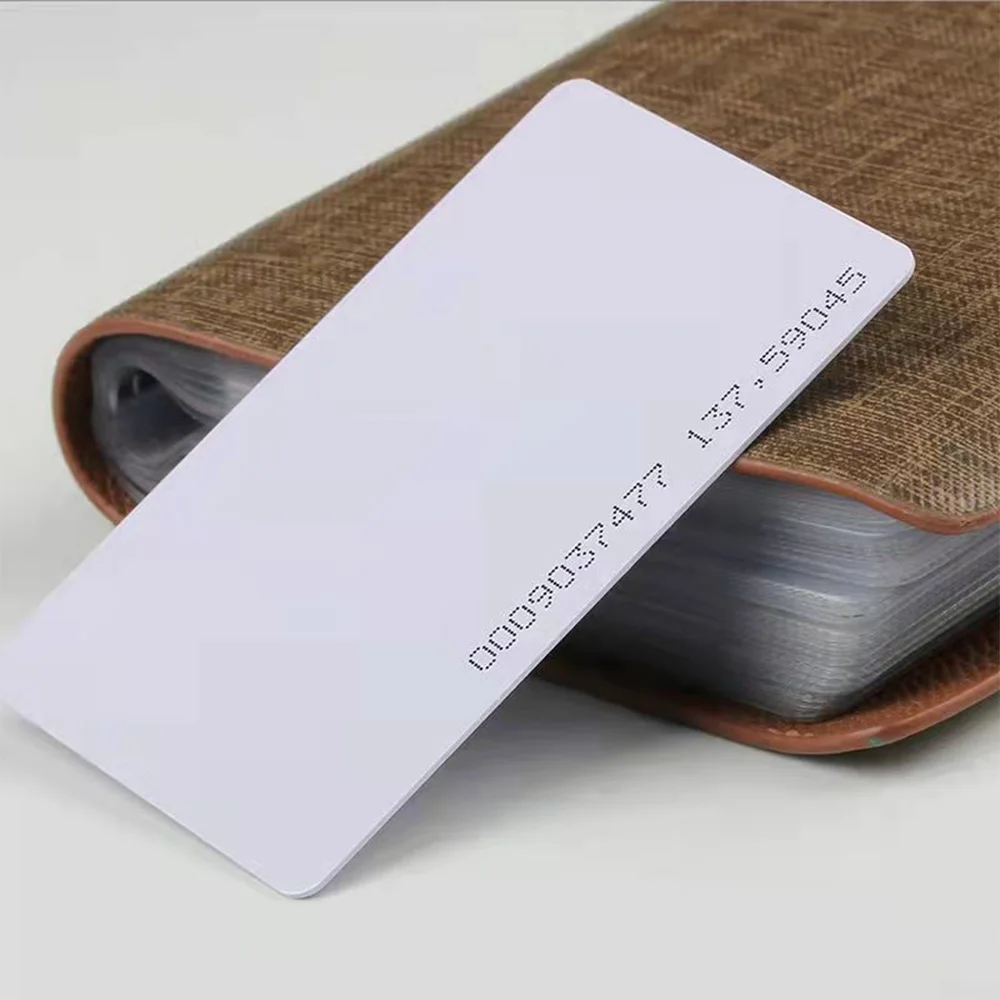 5/10pcs Smart Chip Em4100 Read-only Card Access Authorization Id 125khz Keychain Tag Tk4100 Badge Token Not Written Label