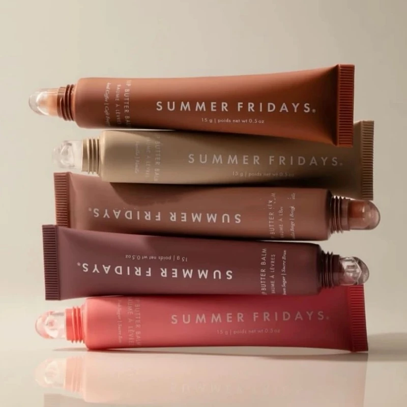 5 Kinds Summer Fridays Lip Balm Deep Moisturizing Lip Glaze Essence Gel Oil Long Lasting Nourishing Lip Care Women Girls Make up