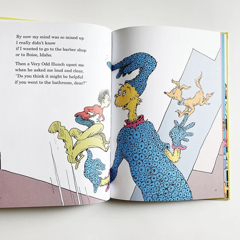 Hunches In Bunches Dr.Seuss คลาสสิกหนังสือภาพเด็ก/เด็ก Bilingual Book (ภาษาอังกฤษและจีน) ปกแข็ง