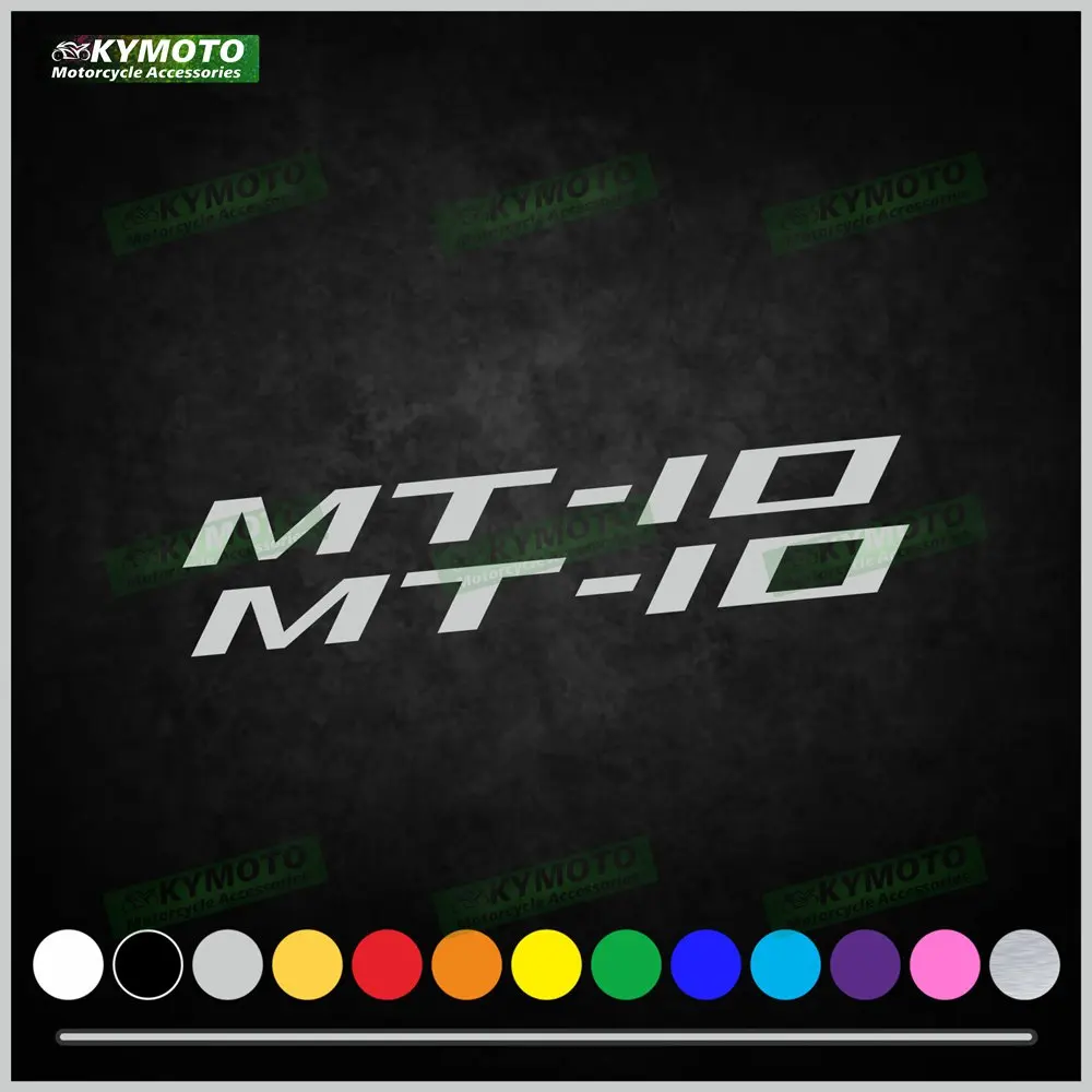 

For Yamaha YZF MT-10 MT10 motorcycle accessories decals fairing decoration helmet fuel tank engine logo reflective sticker