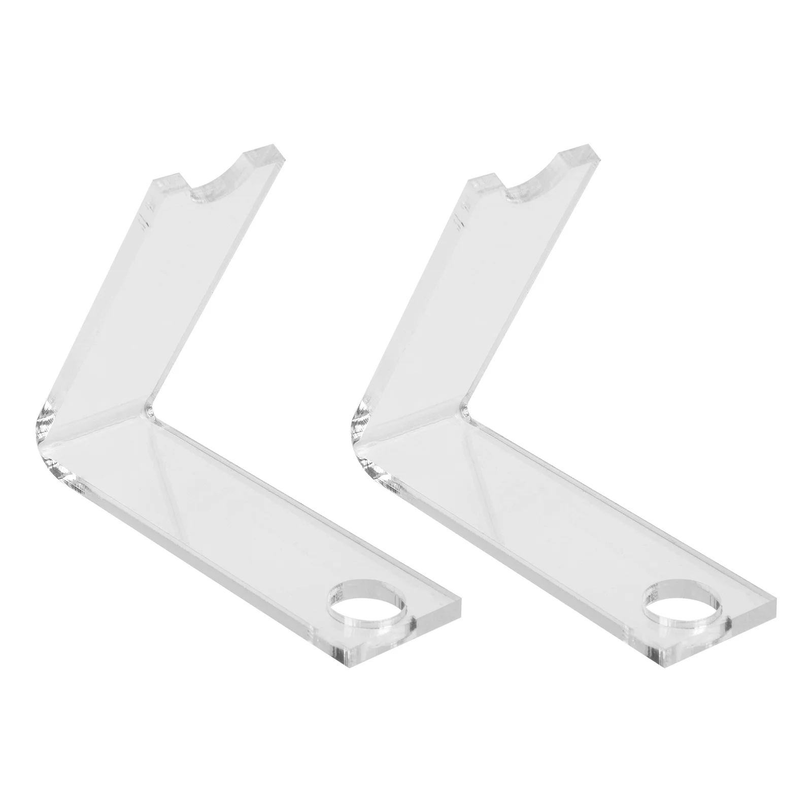 

2Pcs Multifunctional Acrylic Pen Display Holder Makeup Brush Storage Rack Desk Organizer Makeup Brush Storage Holder