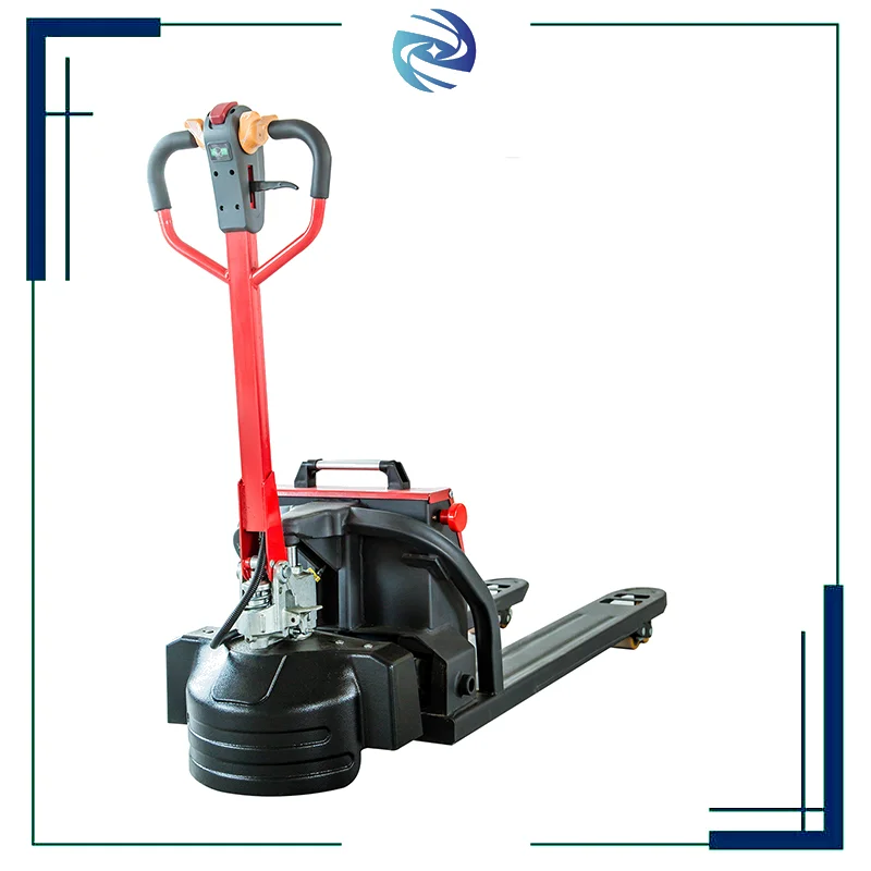 

3 Ton 1150mm Forks 80mm Low Profile Entry Electric Pallet Truck With 20Ah Lithium Battery
