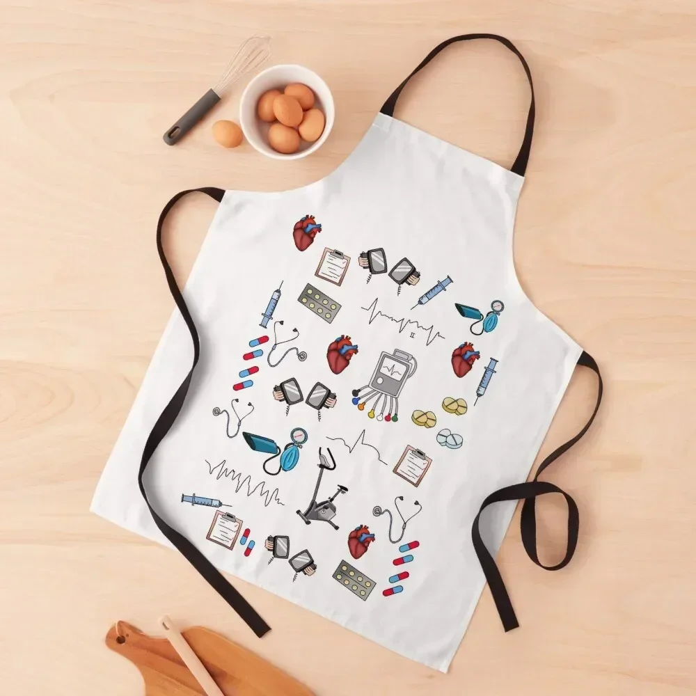 

cardiology Apron home women Dress Chef Uniform Women Apron