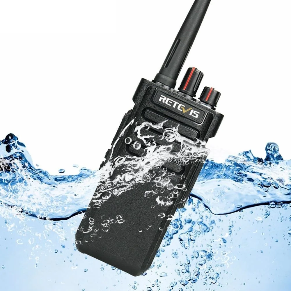 Top! IP67 Waterproof Walkie Talkie RT29 10W Radio Receiver Long Range Two-Way Radio Station for Factory Farm Warehouse 3KM