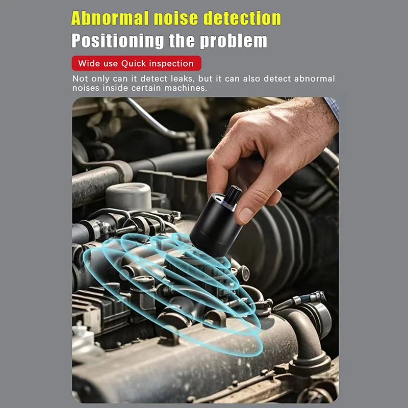 كاشف تسرب المياه، جامع الصوت متعدد الوظائف مناسب للكشف عن تسرب أنابيب البناء المختلفة