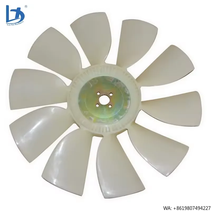 Engine Generator Genset Spare Parts Excavator Engine Cooling Fan Assembly Fan Blade F660-64-42-10 HD700-7