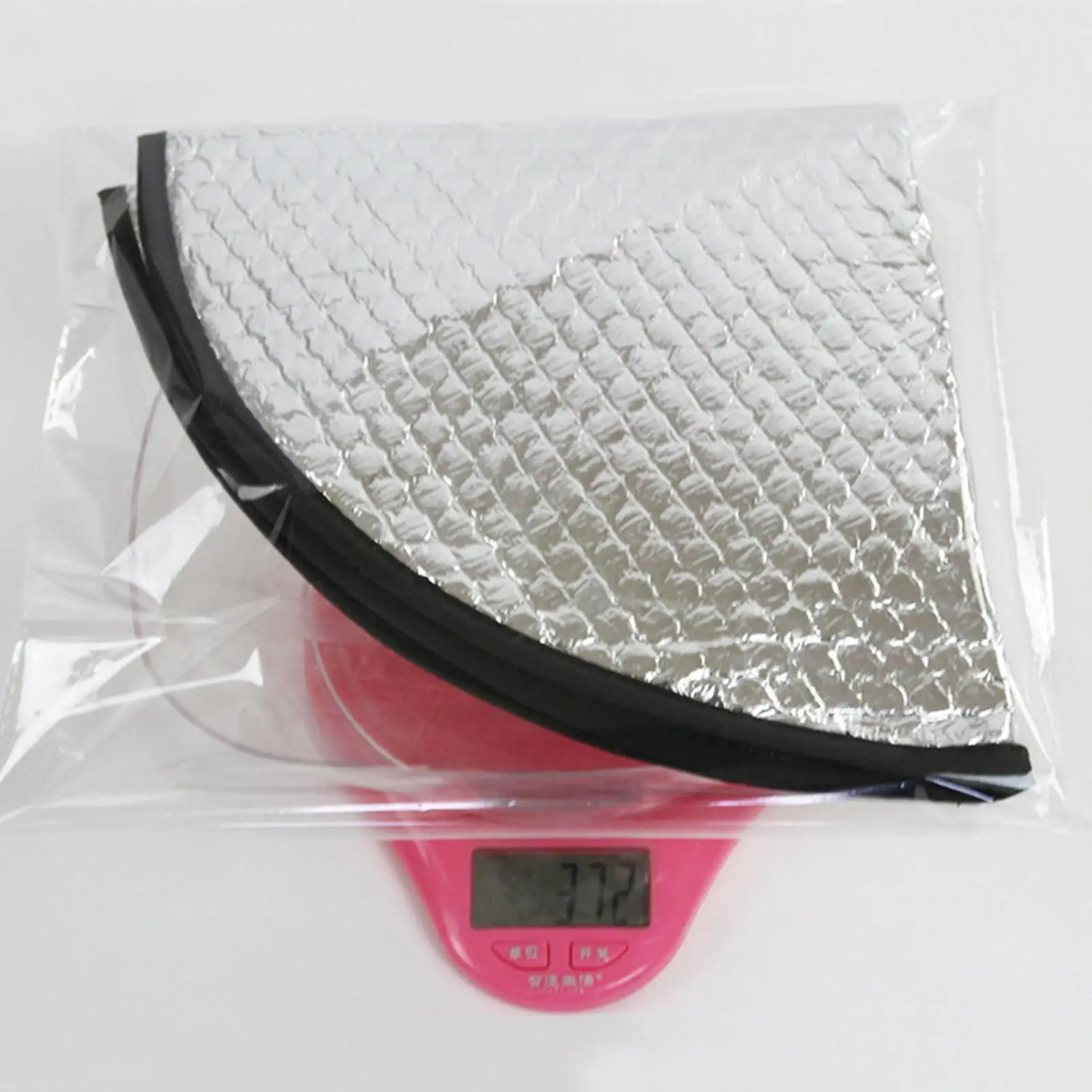 

Sun Screen Aluminum Foil Steering Wheel Sun Protector Vehicle Sun Blocker Steering Wheel Heat Isolation Windshield Sunshade