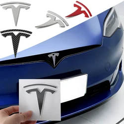 Car Front Grille Rear Trunk Badge Sticker Auto Accessories For Tesla Model 3 Model S Model X Model Y Roadster Bonina SpaceX WYE