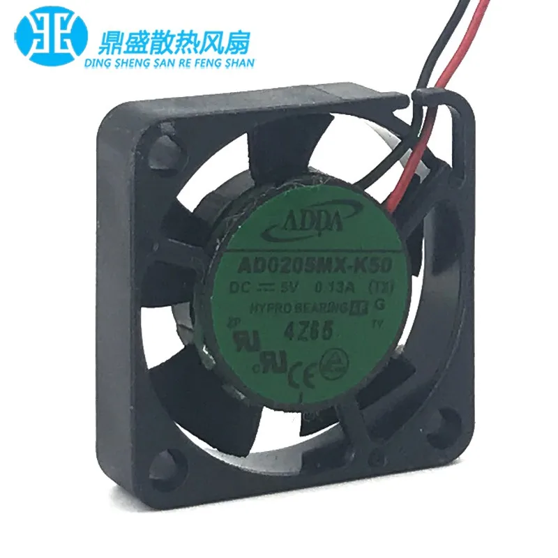 1pcs * AD0205MX-K50 ORIGINAL NEW COOLING FAN 5V 0.13A 2507 25*25*07mm RADIATOR