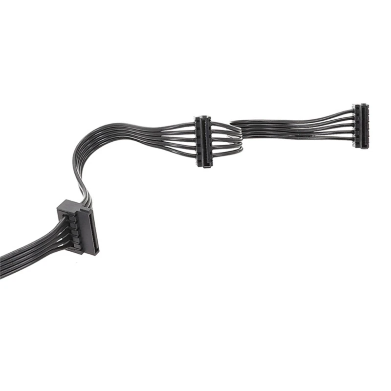 Đáng Tin Cậy 6 Pin Nam Đến SATAX3 15PinSATA Cáp Nguồn Cáp Cấp Nguồn Dây Cho RM RMX Mô Đun