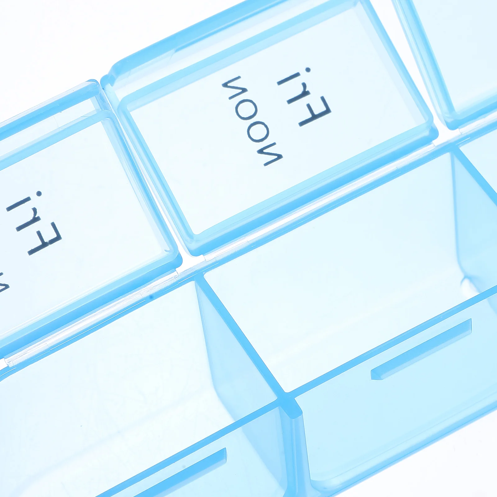 

Еженедельная коробка для таблеток, органайзер для домашних лекарств, многоразовый пластиковый футляр, маленький, удобный, удобный для хранения