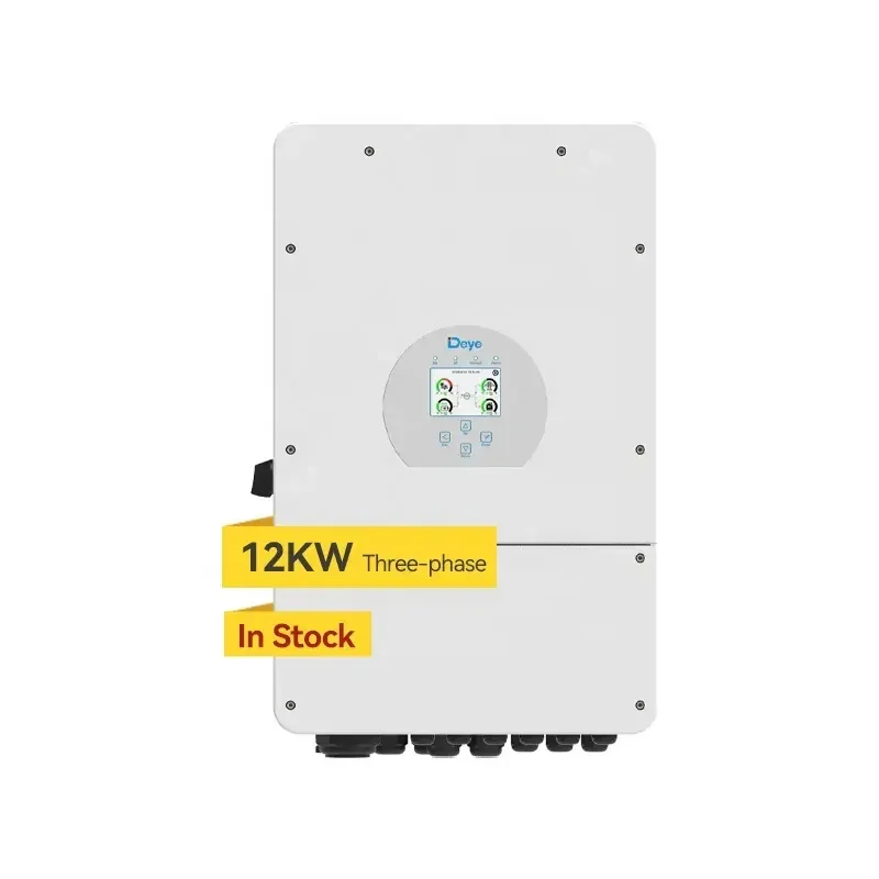 New Deye Inverter SUN-12K-SG04LP3-EU 8kw 10kw 12kw Hybrid Solar Inverter in German Warehouse