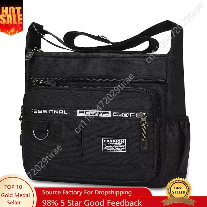 Men Single Shoulder Bag Fashion Collect Storage bag Shoulder Bags Business Leisure Storage Women CrossbodyBag Men Shoulder Bag