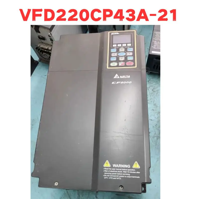 Second-hand VFD220CP43A-21 Frequency Converter Functional test OK Fast delivery