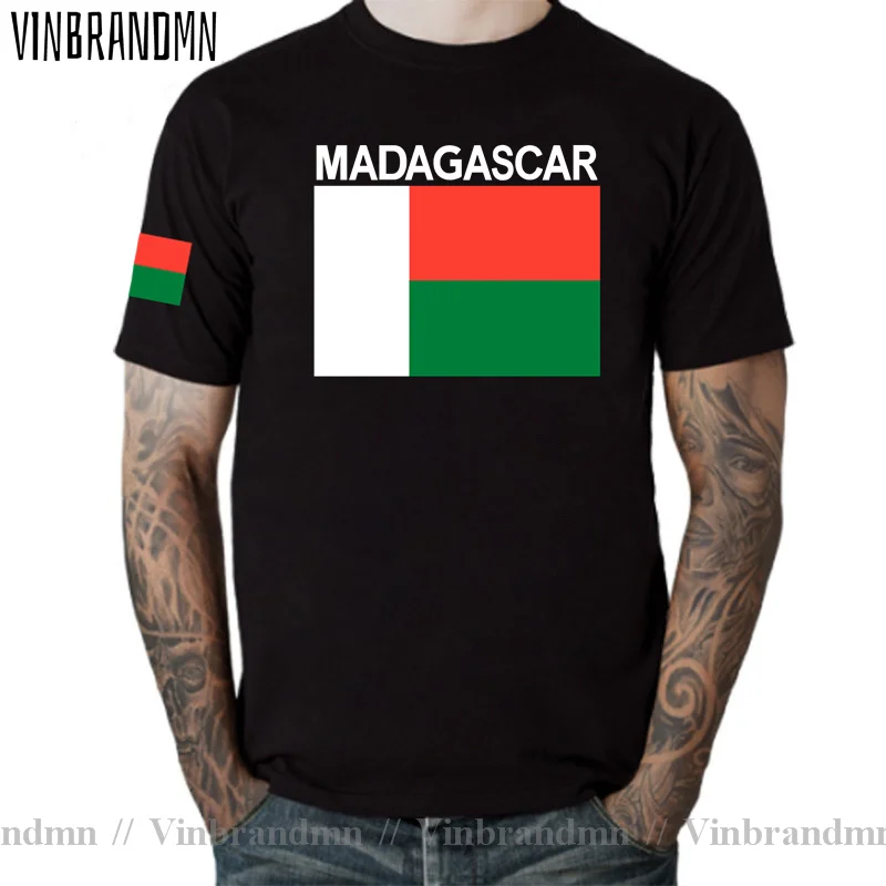 Madagascar Men T shirt Fashion Jerseys Nation Team 100% Cotton T-shirt Classic Clothes Tees MDG Malagasy Madagasikara Madagascar