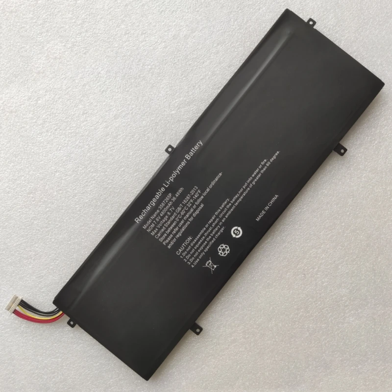 3376125-2S 5067103-2S 3587265P P313R Laptop Battery 10-Pin 8-Lines 7.6V 36.48Wh 4800mAh For jumper EZbook S5 664 JNB10 Netbook