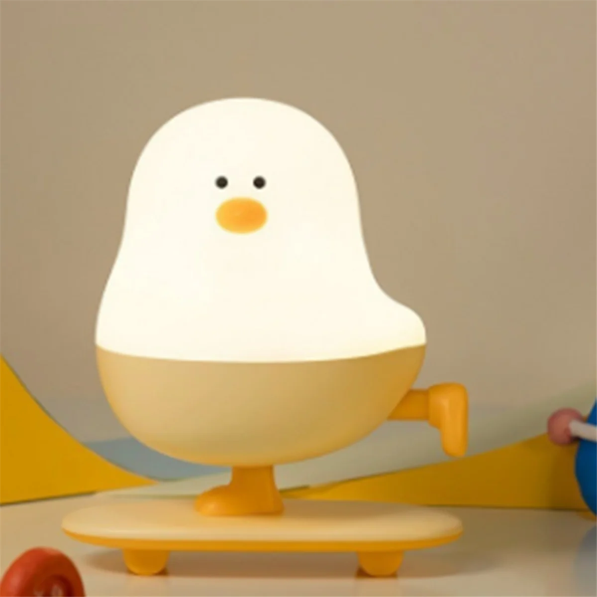 

NEW_Eggshell Курица Ночник Светодиодный светильник Спальня Детский сенсорный светильник