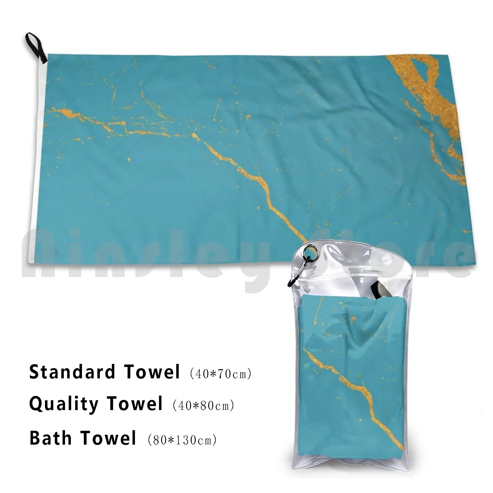 Green Gold Marble Pattern Bath Towel Beach Cushion Marble Pattern White Natural Marble Texture Marbled