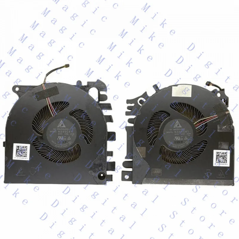 

Сменный охлаждающий вентилятор для ноутбука H, процессора и графического процессора для серии HP ZBook Fury 15 G7 15 G8