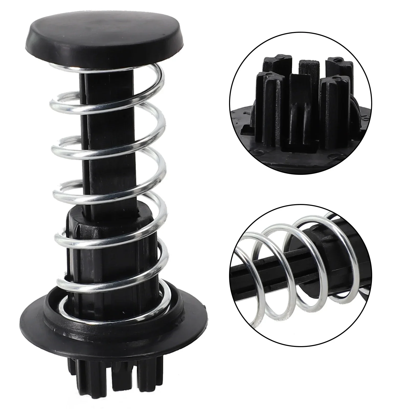 2PCS 85x40mm Hood Spring  Black & Silver A2048800227 FOR W204 W212 X204 C63 C250 C300 C350 Car Accessories