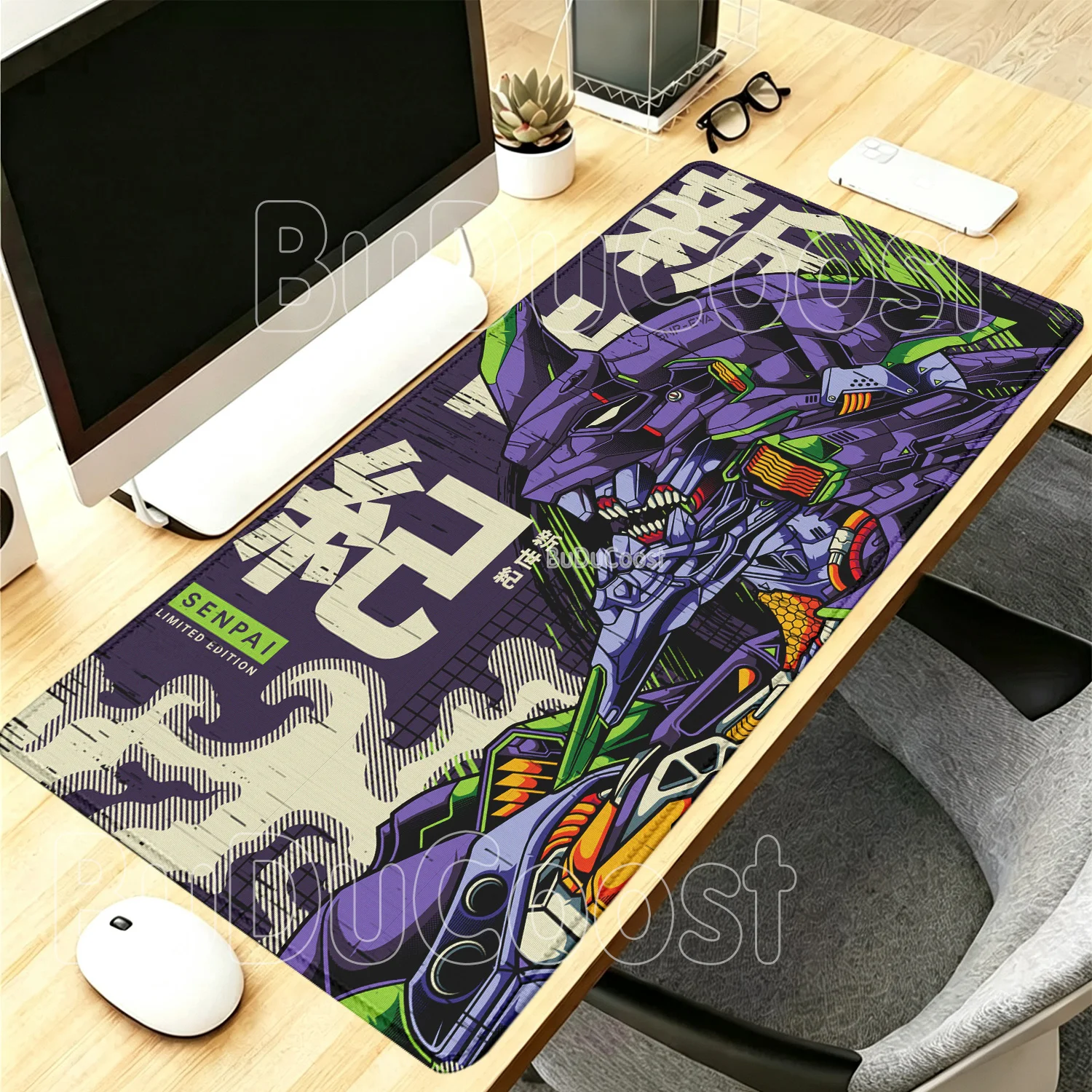 Tapis de souris grand format E - Pc Gaming Evangelion avis et prix