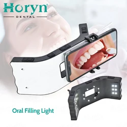 Dental Flash Light Oral Filling Lamp LED Photography Equipment Flashlight Orthodontic Treatment Colorimetric Photo Lamp