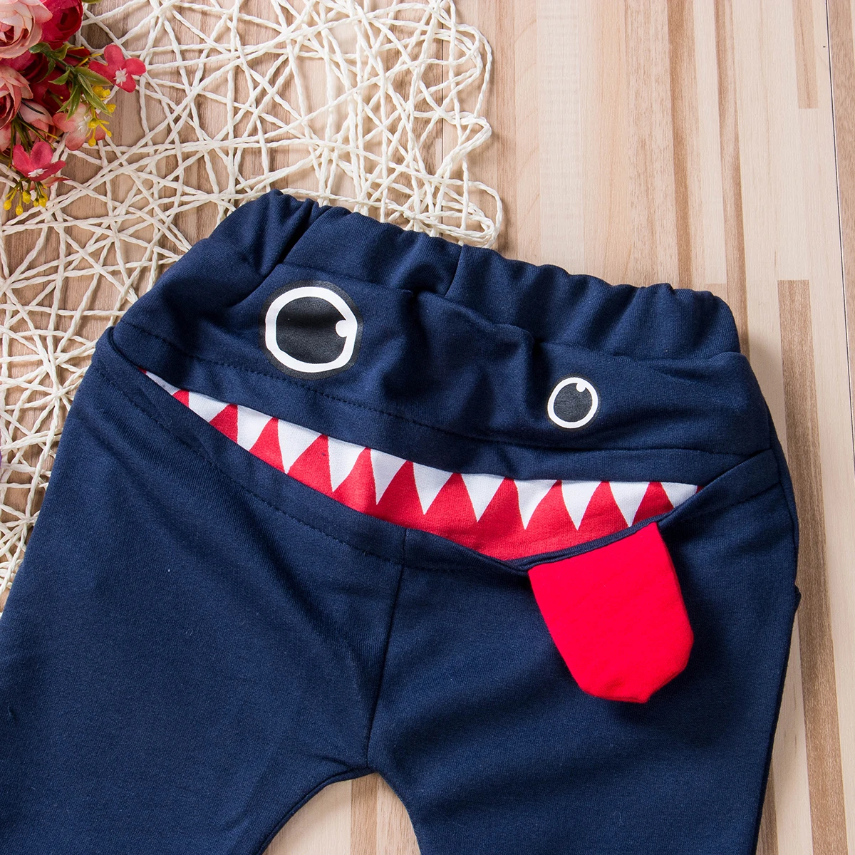 0-3 Years Casual Baby Children Pants Toddler Boys Girls Cute Cartoon Trousers Costumes Long Cotton Infant Cartoon Panty Clothes