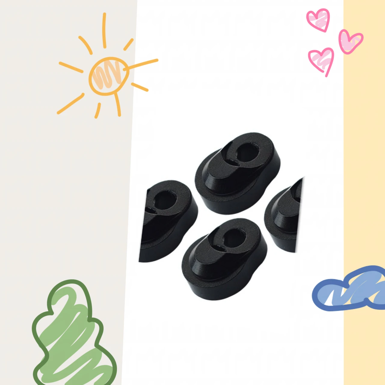 

GPM Aluminum Suspension Pin Retainer For TRAXXAS 1/5 X-Maxx 6S/8S