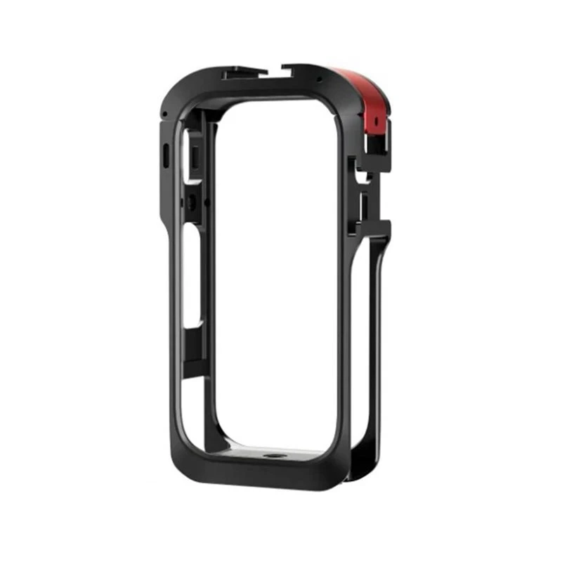 Hot Selling-Expansion Protective Frame Case For Insta360 X6 Metal Camera Cage With Cold Shoe Mount 1/4 Inch Screw