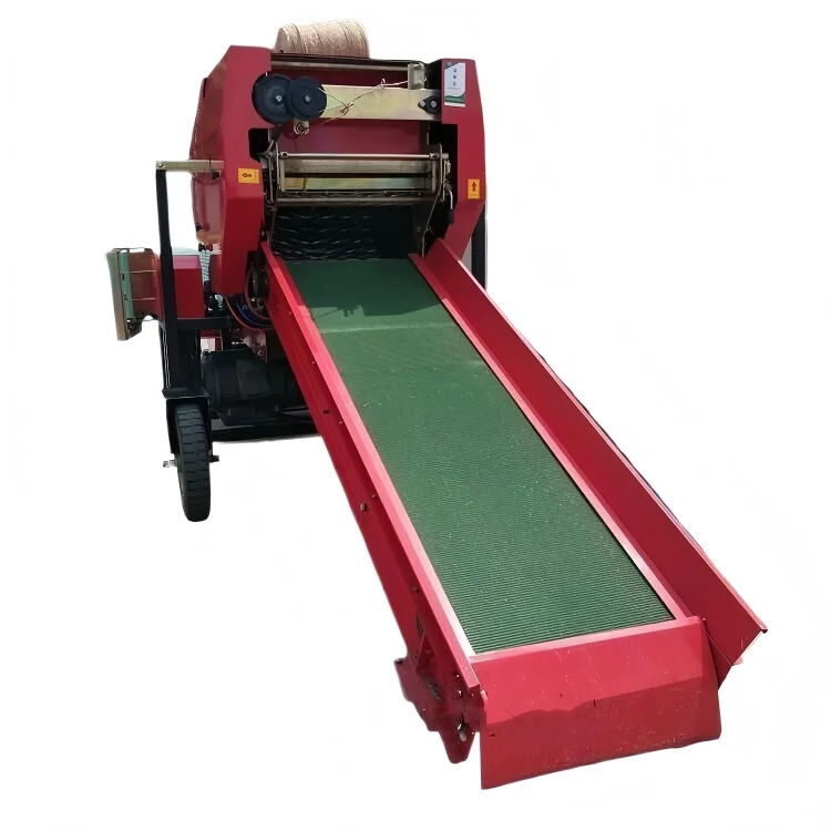 Intelligent Silage Baler and Wrapper Machine High Productivity Silage Packaging  Large Farms Livestock Farms